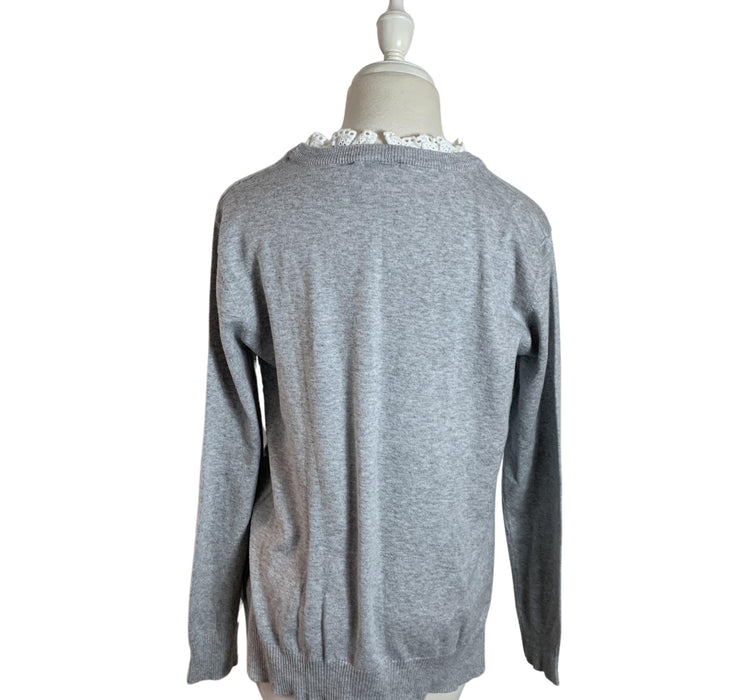 A Grey Knit Sweaters from Seraphine in size S for maternity. (Back View)