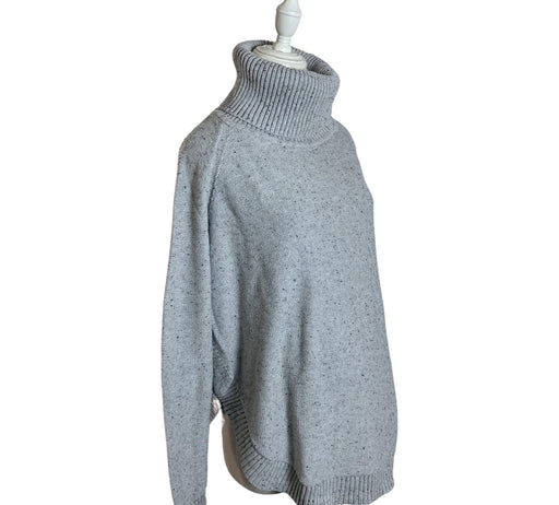 A Grey Knit Sweaters from Seraphine in size S for maternity. (Front View)