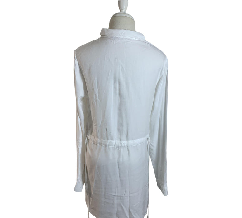 A White Long Sleeve Shirts from Seraphine in size S for maternity. (Back View)