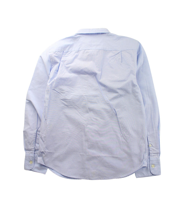 A Blue Long Sleeve Shirts from Bellerose in size 12Y for boy. (Back View)