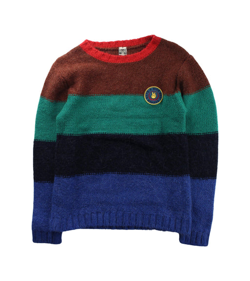 A Multicolour Knit Sweaters from Bonton in size 12Y for boy. (Front View)