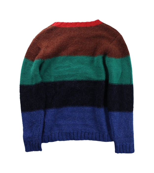 A Multicolour Knit Sweaters from Bonton in size 12Y for boy. (Back View)