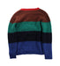 A Multicolour Knit Sweaters from Bonton in size 12Y for boy. (Back View)