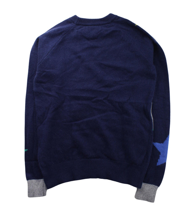 A Blue Knit Sweaters from Boden in size 11Y for boy. (Back View)