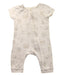 A White Short Sleeve Jumpsuits from Peter Rabbit in size 3-6M for neutral. (Front View)