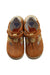 A Brown Sandals from Chicco in size 3T for boy. (Back View)