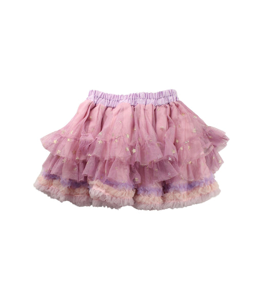 A Pink Tulle Skirts from panpantutu in size 3T for girl. (Front View)