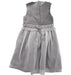 A Grey Sleeveless Dresses from Nicholas & Bears in size 6T for girl. (Front View)