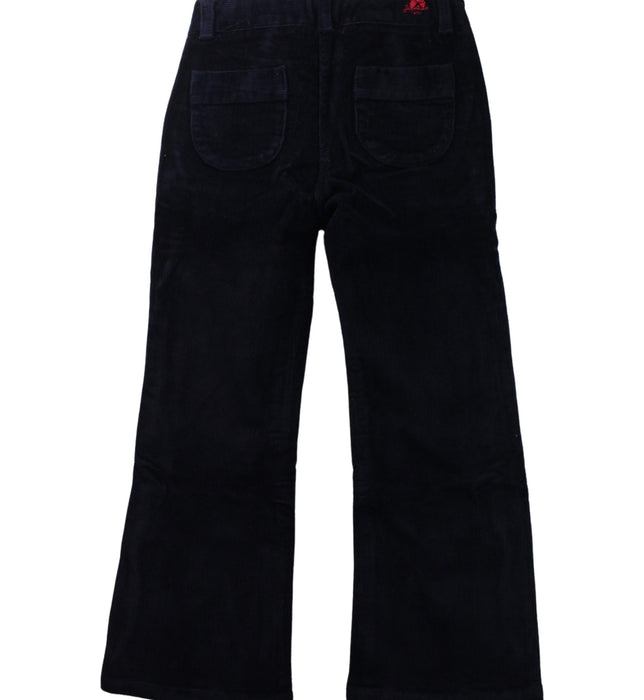 A Blue Casual Pants from Jacadi in size 6T for girl. (Back View)