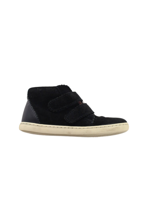 A Black Sneakers from Jacadi in size 6T for boy. (Front View)