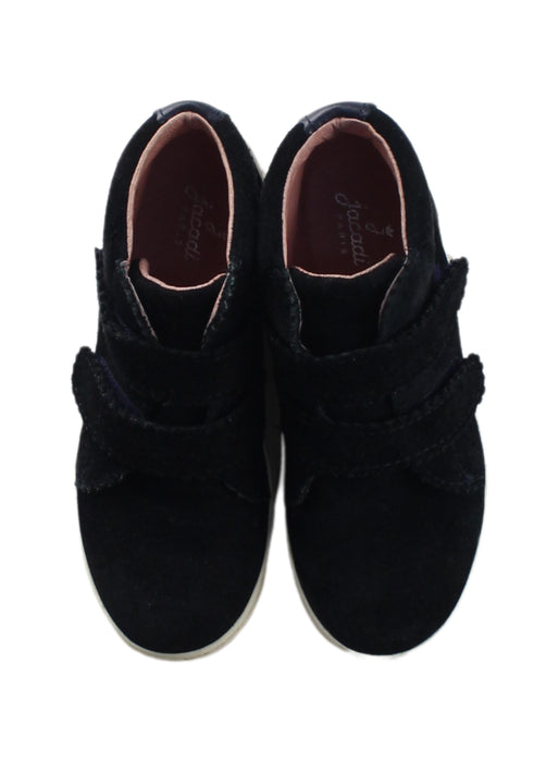 A Black Sneakers from Jacadi in size 6T for boy. (Back View)