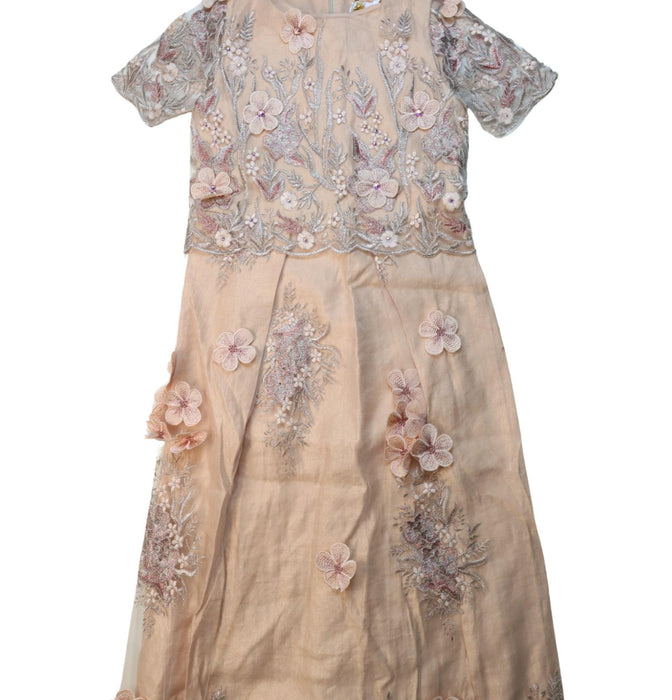 A Multicolour Short Sleeve Dresses from Eirene in size 8Y for girl. (Front View)