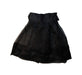 A Black Mid Skirts from Carbon Soldier in size 10Y for girl. (Front View)