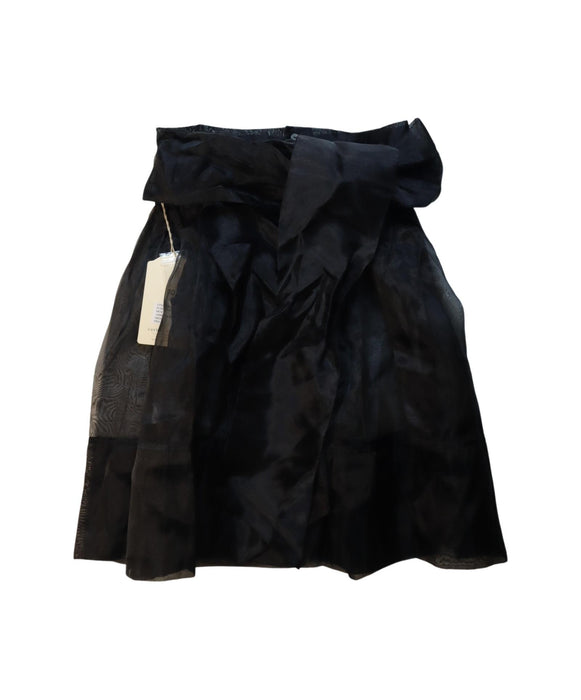 A Black Mid Skirts from Carbon Soldier in size 10Y for girl. (Back View)