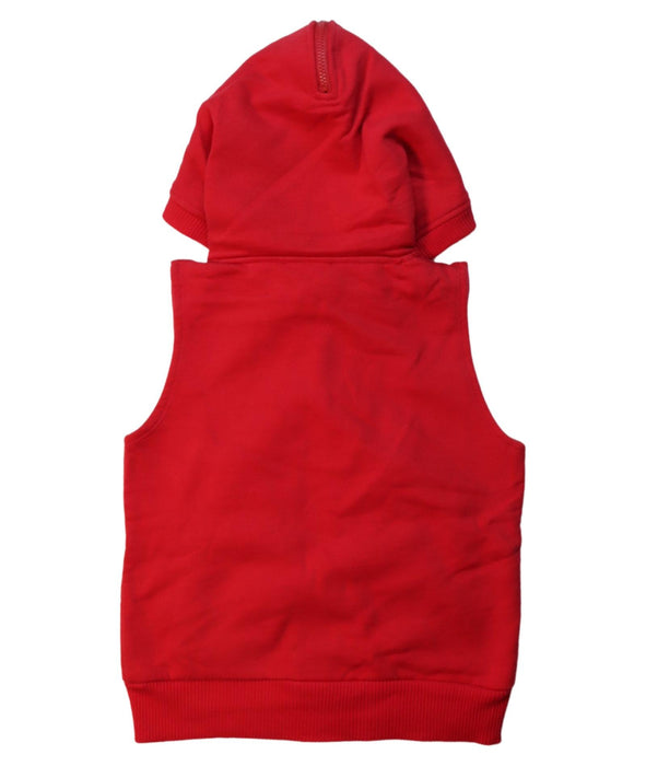 A Red Outerwear Vests from Agnes b. in size 4T for neutral. (Back View)