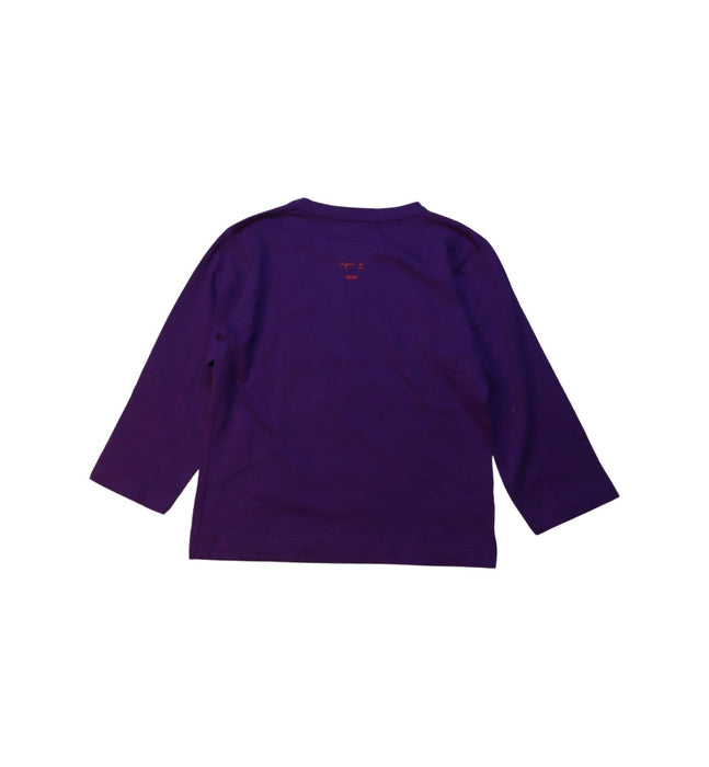 A Multicolour Long Sleeve T Shirts from Agnes b. in size 4T for boy. (Back View)