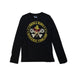 A Black Long Sleeve T Shirts from Hysteric Mini in size 7Y for girl. (Front View)