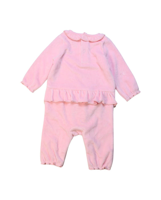 A Pink Long Sleeve Jumpsuits from Juicy Couture in size 0-3M for girl. (Back View)