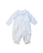 A White Long Sleeve Jumpsuits from Ralph Lauren in size 0-3M for neutral. (Front View)