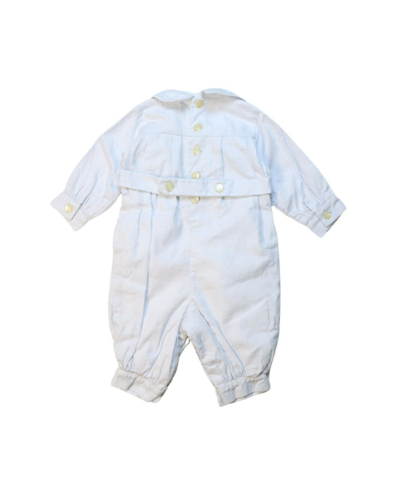 A White Long Sleeve Jumpsuits from Ralph Lauren in size 0-3M for neutral. (Back View)