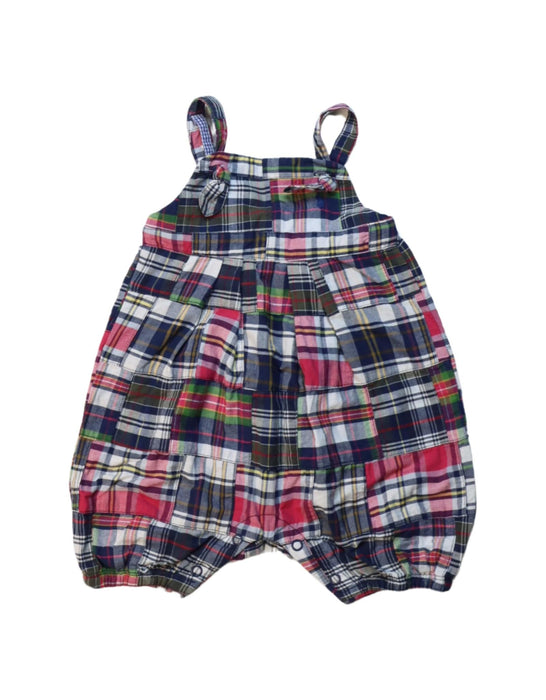 A Multicolour Overall Shorts from Ralph Lauren in size 0-3M for neutral. (Front View)