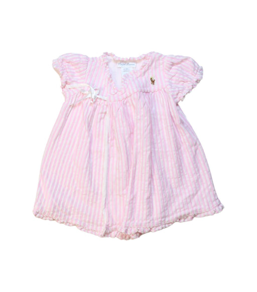 A Pink Dress Sets from Ralph Lauren in size 0-3M for girl. (Front View)