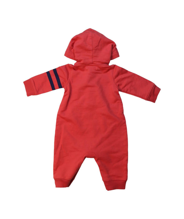 A Red Long Sleeve Jumpsuits from Ralph Lauren in size 0-3M for boy. (Back View)