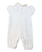 A White Short Sleeve Jumpsuits from Ralph Lauren in size 0-3M for girl. (Back View)