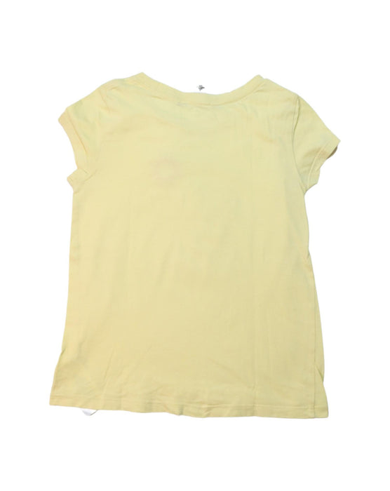 A Yellow Short Sleeve T Shirts from Polo Ralph Lauren in size 6T for girl. (Back View)