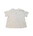 A White Short Sleeve Shirts from Bonpoint in size 4T for boy. (Front View)