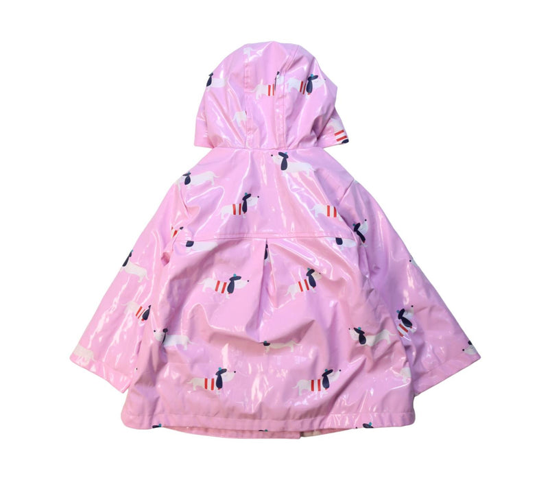 A Multicolour Rain Jackets from Jacadi in size 3T for girl. (Back View)