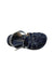 A Black Sandals from Sun-San in size 3T for girl. (Front View)