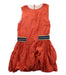 A Red Sleeveless Dresses from Bellerose in size 4T for girl. (Front View)