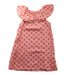 A Pink Sleeveless Dresses from Oeuf in size 4T for girl. (Front View)