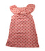 A Pink Sleeveless Dresses from Oeuf in size 4T for girl. (Back View)