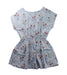 A Blue Short Sleeve Dresses from Bobo Choses in size 4T for girl. (Front View)