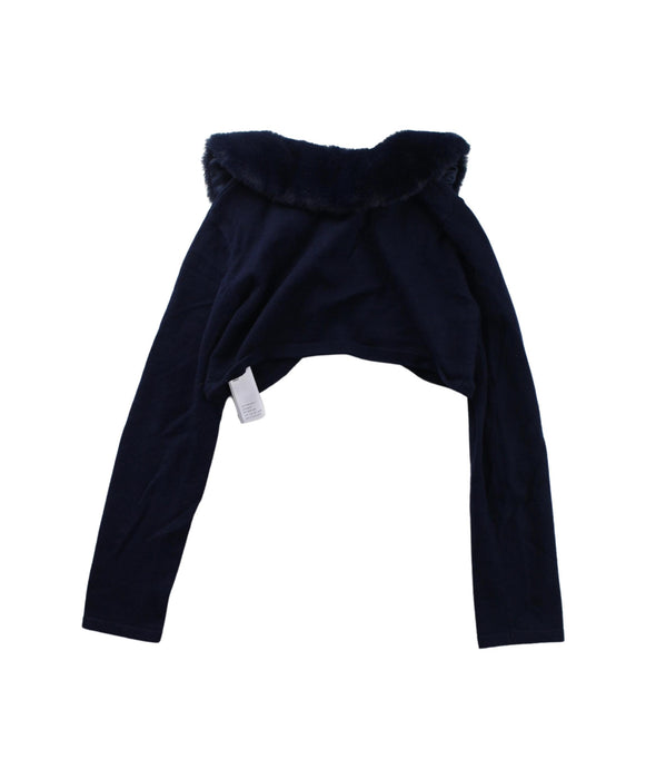 A Blue Cardigans from Monsoon in size 5T for girl. (Back View)
