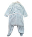 A Blue Onesies from Livly in size 0-3M for boy. (Back View)