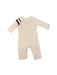 A Peach Long Sleeve Rompers from Tommy Hilfiger in size 3-6M for neutral. (Back View)