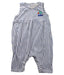 A Blue Sleeveless Jumpsuits from Bobo Choses in size 3-6M for boy. (Front View)