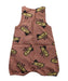 A Brown Sleeveless Rompers from Bobo Choses in size 3-6M for boy. (Back View)