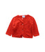 A Red Cardigans from Jacadi in size 3-6M for girl. (Front View)