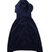 A Blue Zippered Sweatshirts from Roots in size 5T for boy. (Back View)