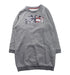 A Grey Sweater Dresses from Tommy Hilfiger in size 8Y for girl. (Front View)