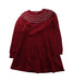 A Red Sweater Dresses from Jacadi in size 8Y for girl. (Front View)