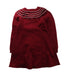 A Red Sweater Dresses from Jacadi in size 8Y for girl. (Back View)