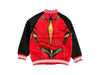 A Red Lightweight Jackets from Marvel in size 10Y for boy. (Back View)