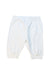 A White Casual Pants from Mides in size 3-6M for neutral. (Front View)