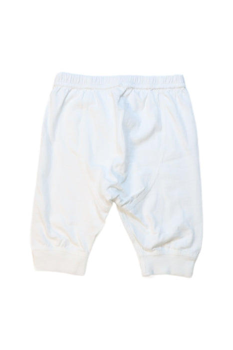 A White Casual Pants from Mides in size 3-6M for neutral. (Back View)