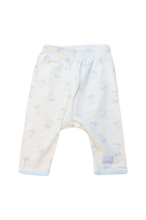 A White Casual Pants from Chicco in size 0-3M for neutral. (Front View)